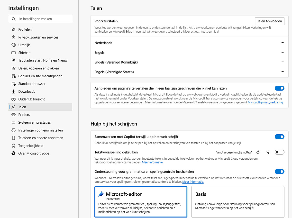 | SoftwareGeeknl Spellingcontrole Instellen in Windows 11