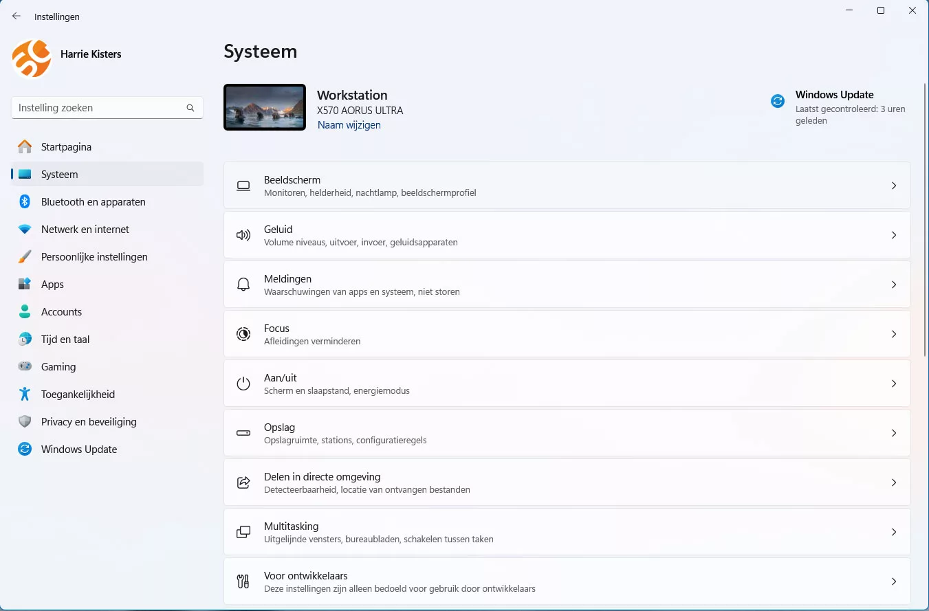 | SoftwareGeeknl Beeldscherm