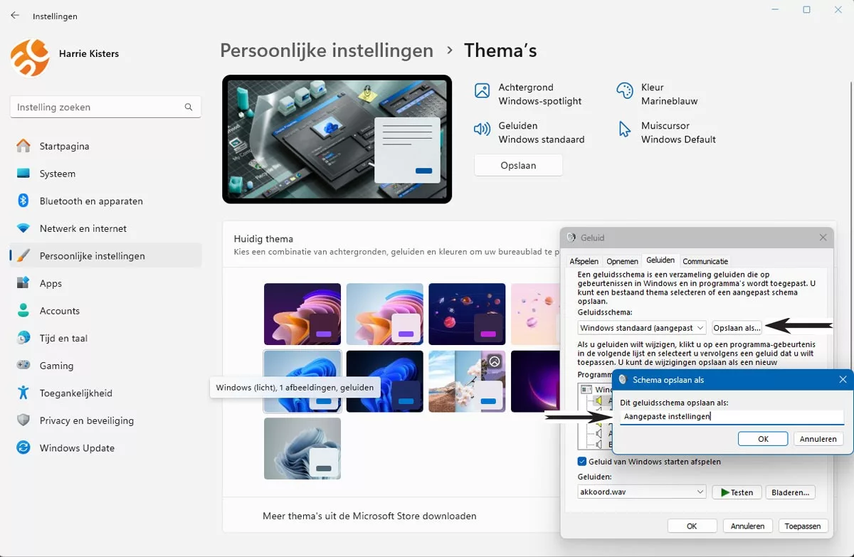 | softwaregeeknl Opslaan Als Aangepaste Instellingen
