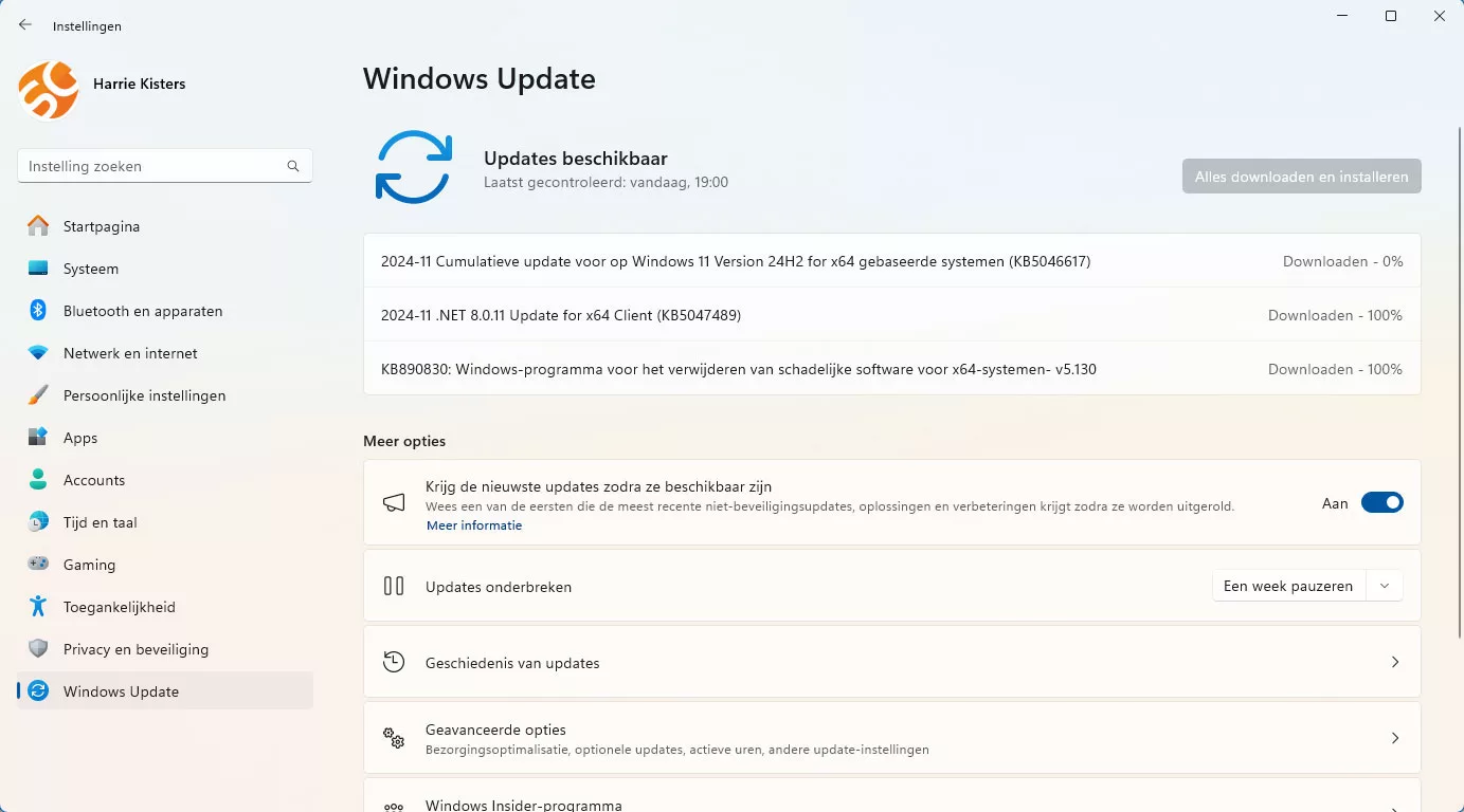 | softwaregeeknl Windows Update