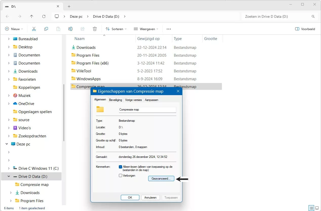 | SoftwareGeeknl Knop Geavanceerd