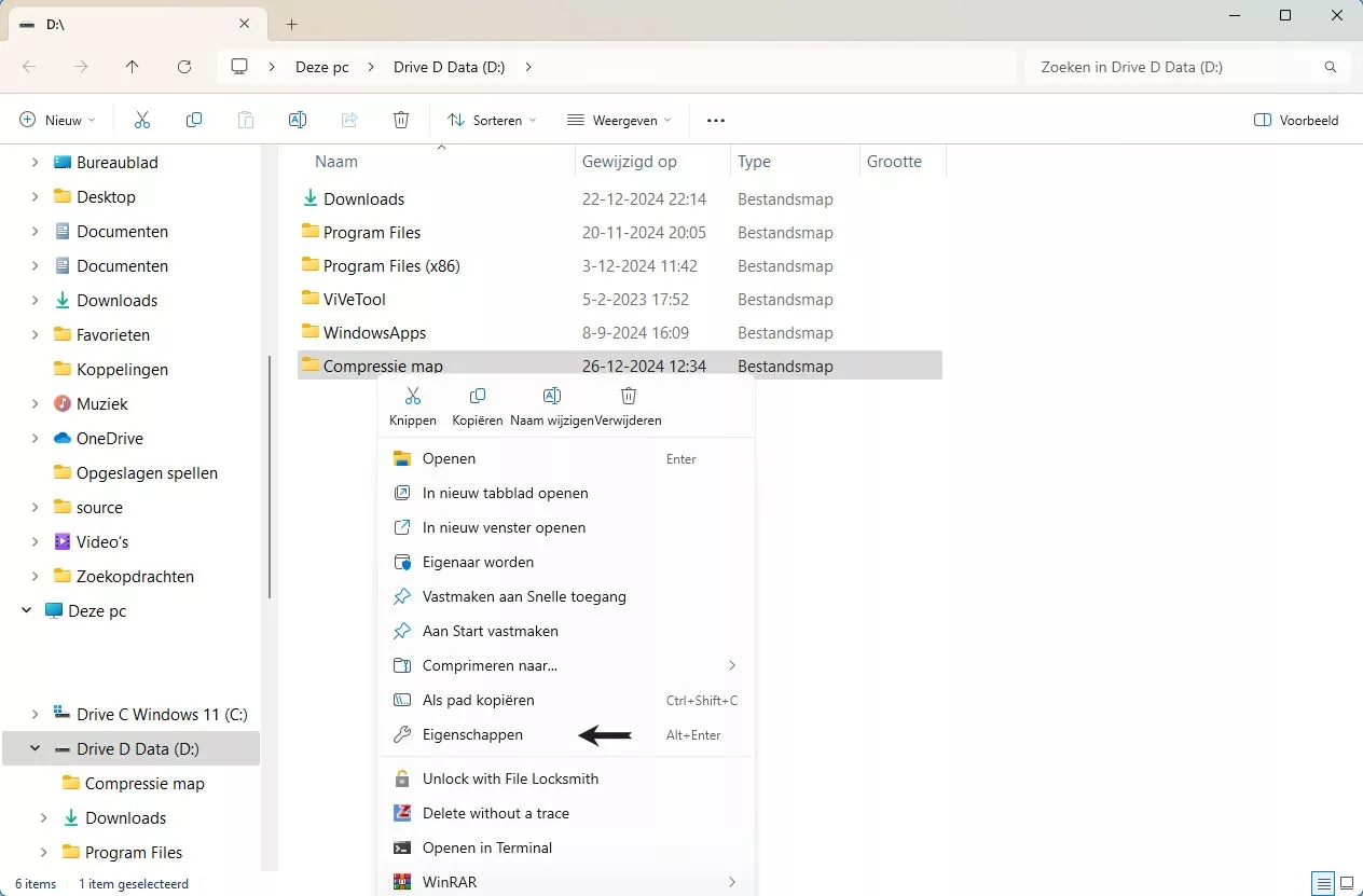 | SoftwareGeeknl Schakel Windows 11bestands compressie in | Softwaregeeknl