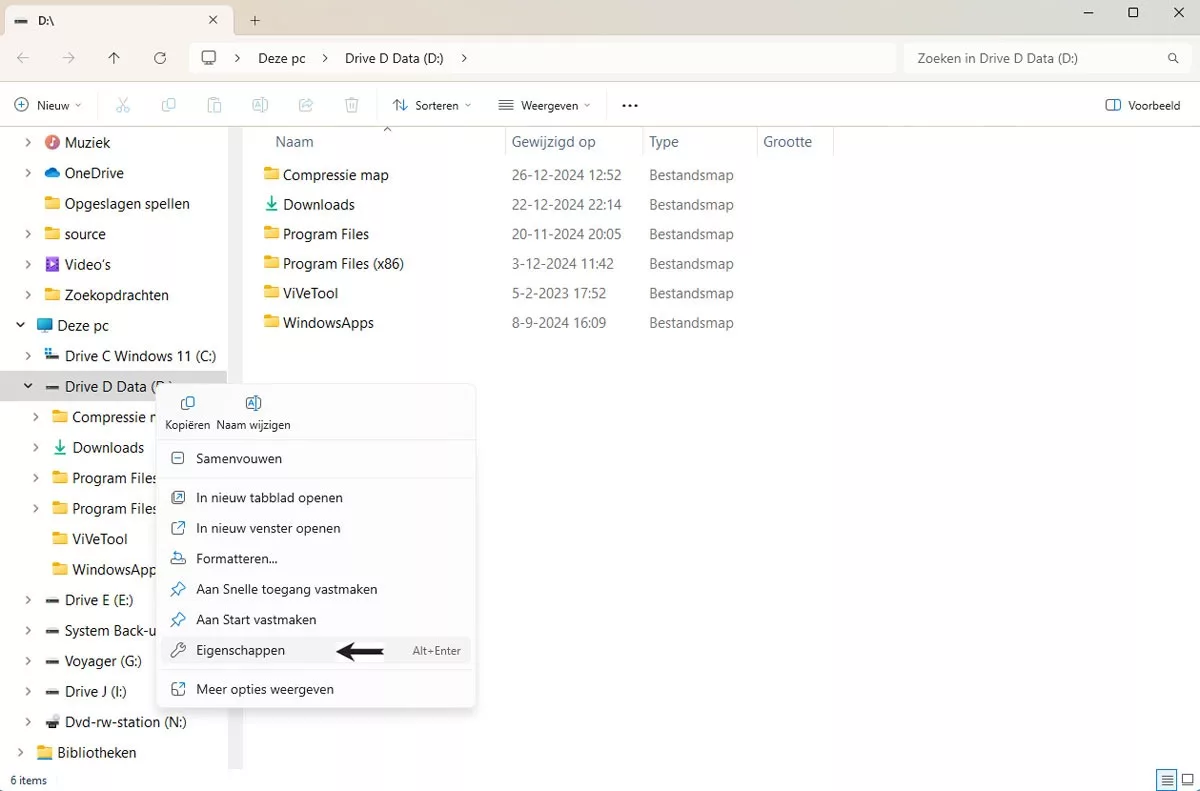 | SoftwareGeeknl Schijf Eigenschappen