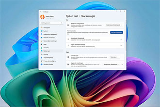 Toetsenbordindeling wijzigen in Windows 11