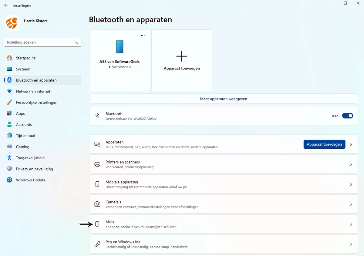| SoftwareGeeknl Bluetooth En Apparaten Muis