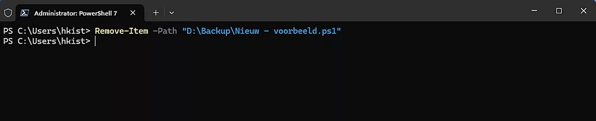 | softwaregeeknl Remove item