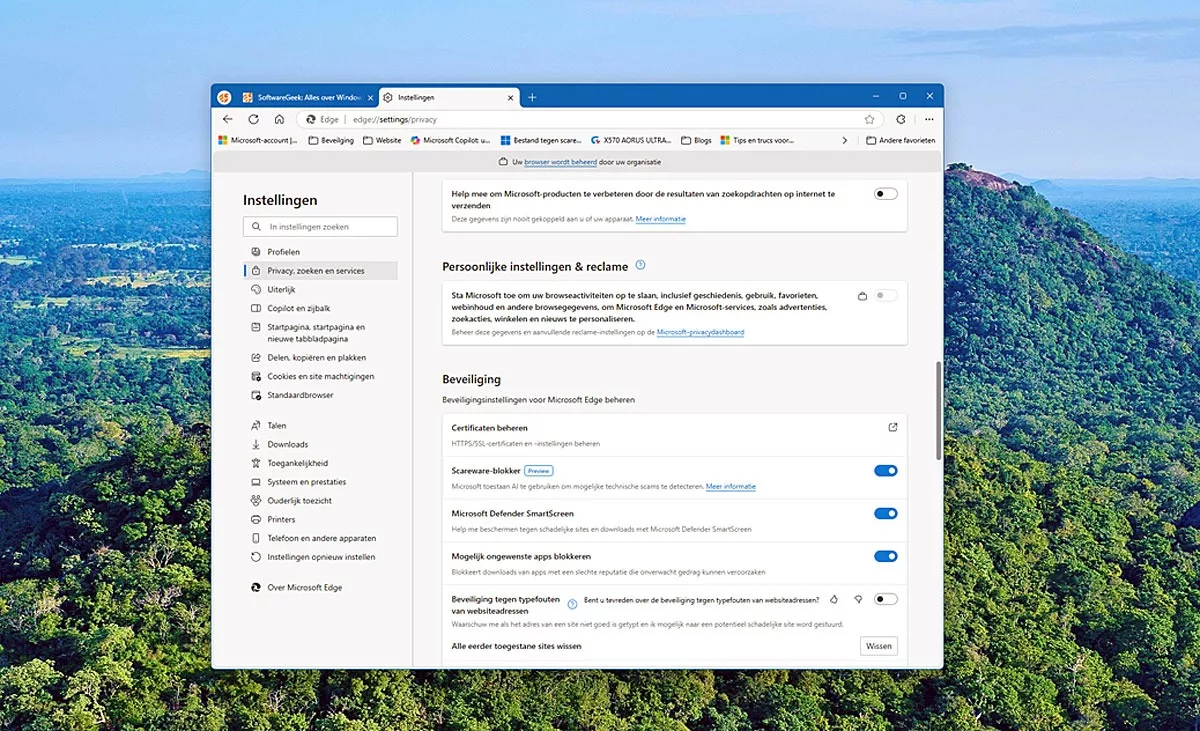 | SoftwareGeeknl Blokkeer Scareware Met Edge in Windows 11