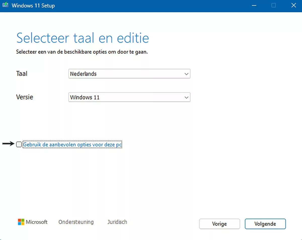 | SoftwareGeeknl Versie Selecteren
