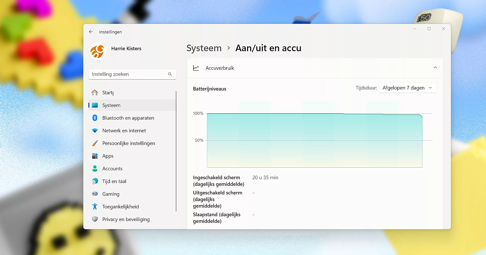 | SoftwareGeeknl Aan Uit Accu
