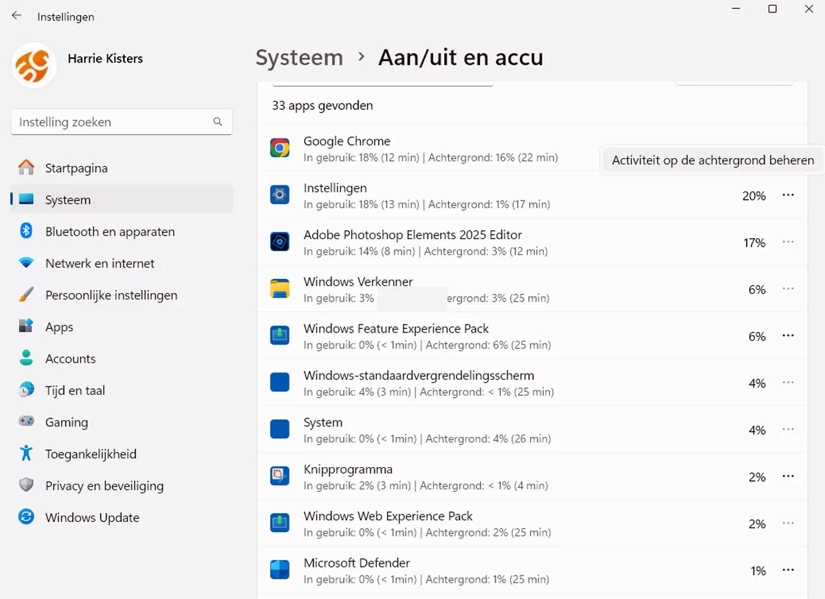 | SoftwareGeeknl Wat Verbruikt Veel Batterij in Windows 11 | Softwaregeeknl
