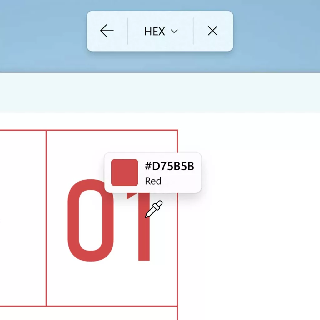 Hex Kleurkiezer