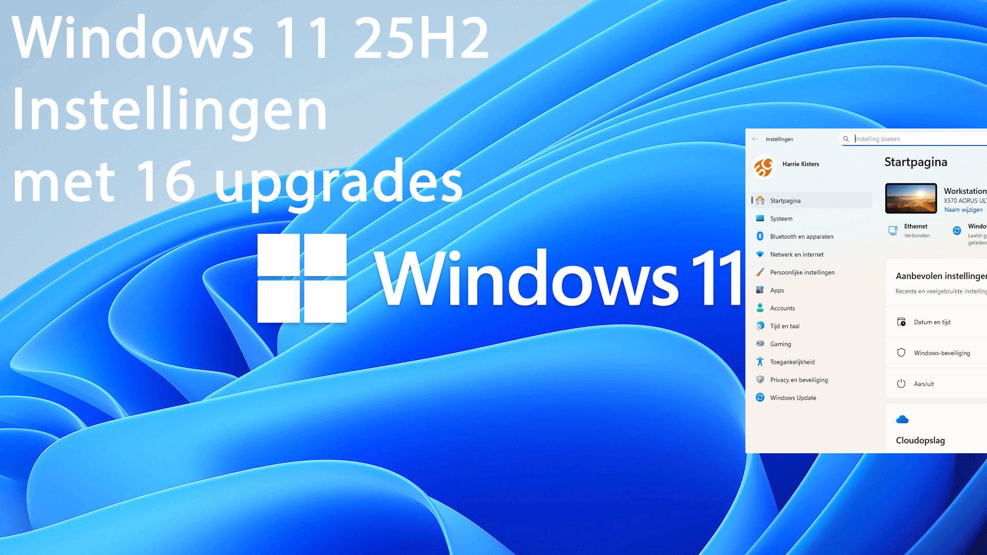 | softwaregeeknl 16 Slimme Instellingen in Windows 11 25h2