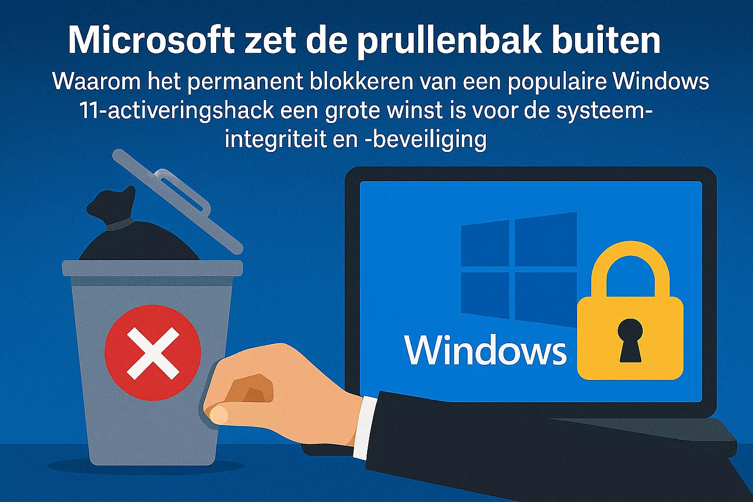 Activering Hack in Prullenbak