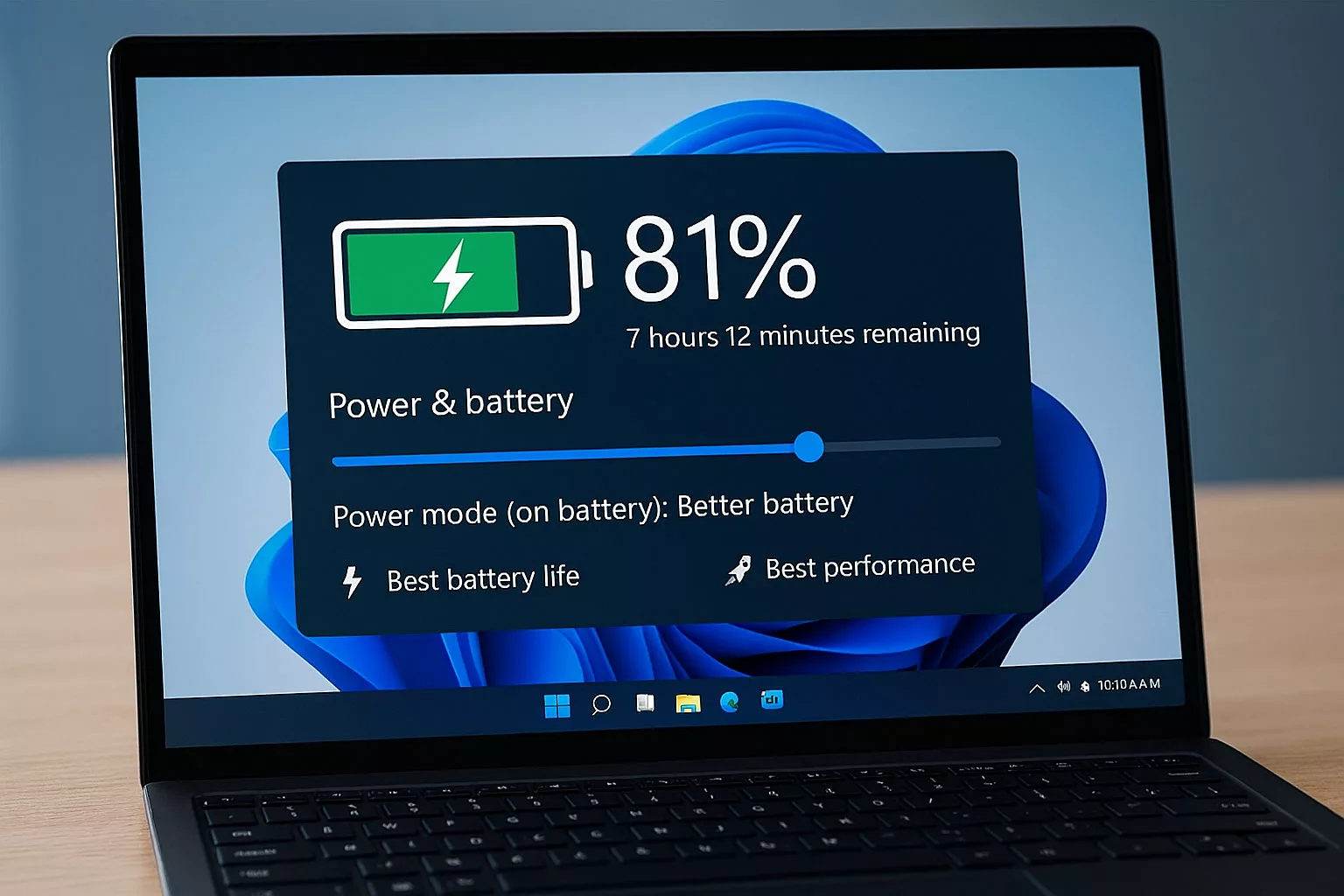 | softwaregeeknl Kleurrijke Batterij iconen Op De Taakbalk