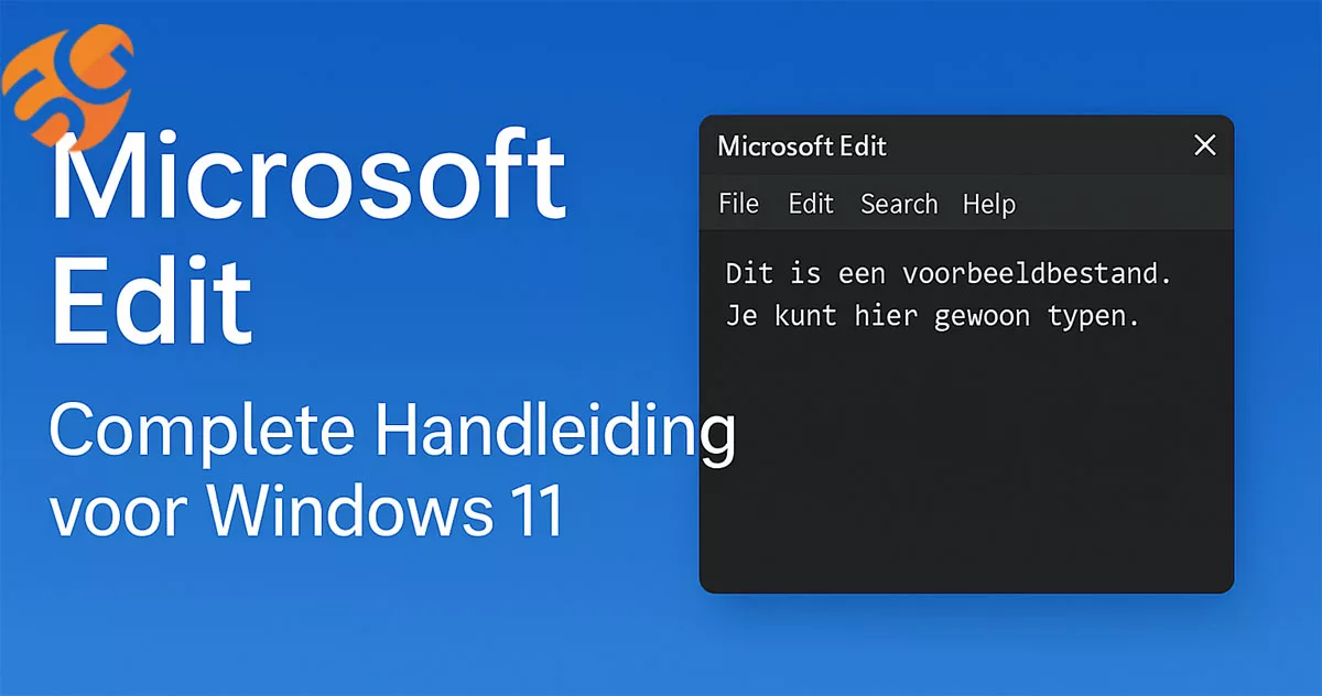 | softwaregeeknl Microsoft Edit
