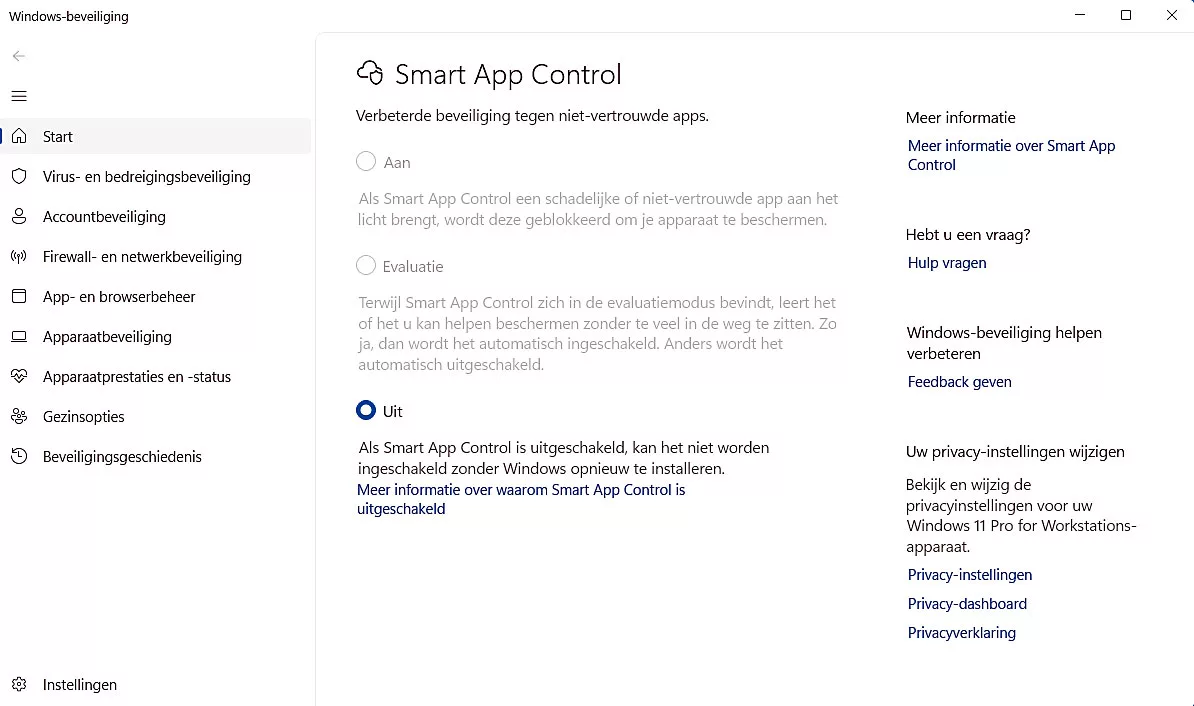 Smart App Control
