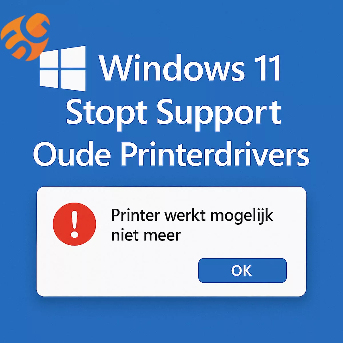Windows  Schrapt Verouderde Printerdrivers