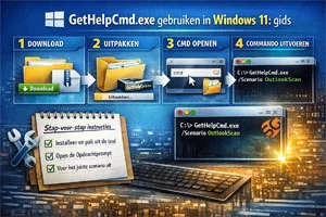 Een stap‑voor‑stap gids GetHelpCmd.exe voor Windows 11