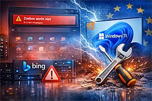 Microsoft herstelt kapotte zoekfunctie in Windows 11