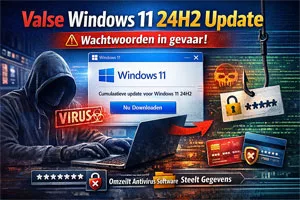 Valse update Windows 11 omzeilt antivirus